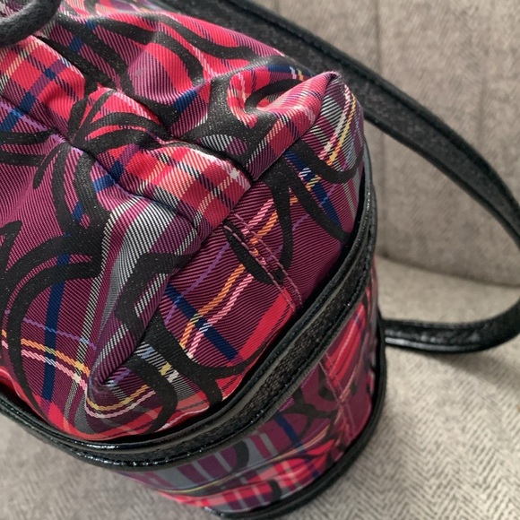 Coach Poppy Tartan Plaid Purse - Picture 10 of 14